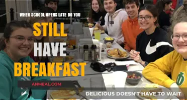 Late School Start: Should You Still Eat Breakfast?