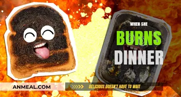 When She Burns Dinner: Turning Kitchen Mishaps into Memorable Moments
