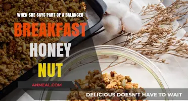 Honey Nut Wisdom: Decoding Her Balanced Breakfast Secrets