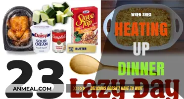 When She's Heating Up Dinner: Quick Tips for a Stress-Free Meal
