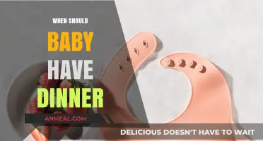 When Should Baby Have Dinner: Timing Tips for Healthy Eating Habits