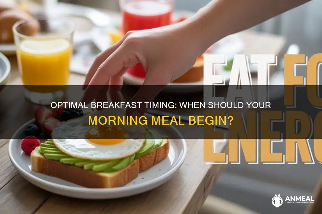 when should breakfast start