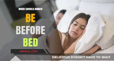 Timing Dinner for Better Sleep: Optimal Eating Hours Before Bed