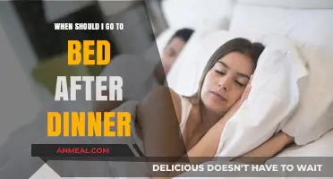 Perfect Timing: When to Go to Bed After Dinner for Optimal Rest