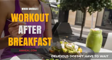 Post-Breakfast Workouts: Timing Tips for Optimal Energy and Results