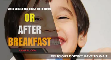 Brushing Before or After Breakfast: Best Timing for Kids' Teeth