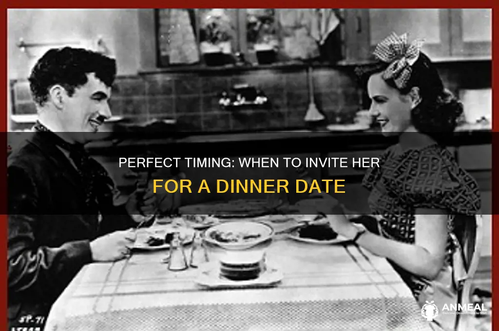 when should you ask a girl out to dinner