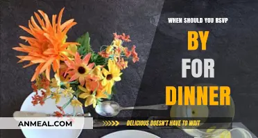 When to RSVP for Dinner: Etiquette and Timely Responses