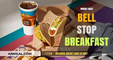 When Does Taco Bell Stop Serving Breakfast? Your Morning Crunch Deadline