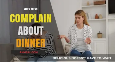 Why Teens Complain About Dinner and How to Handle It