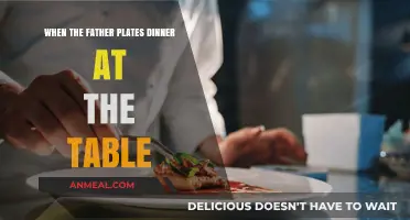 Father’s Touch: The Heartwarming Tradition of Plating Family Dinners
