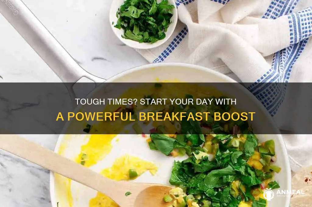 when the going gets tough go to breakfast