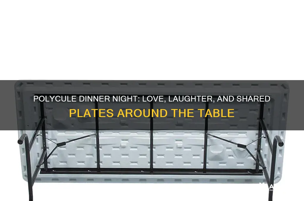 when the whole polycule is round for dinner