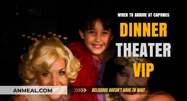 VIP Timing Tips: When to Arrive at Capones Dinner Theater