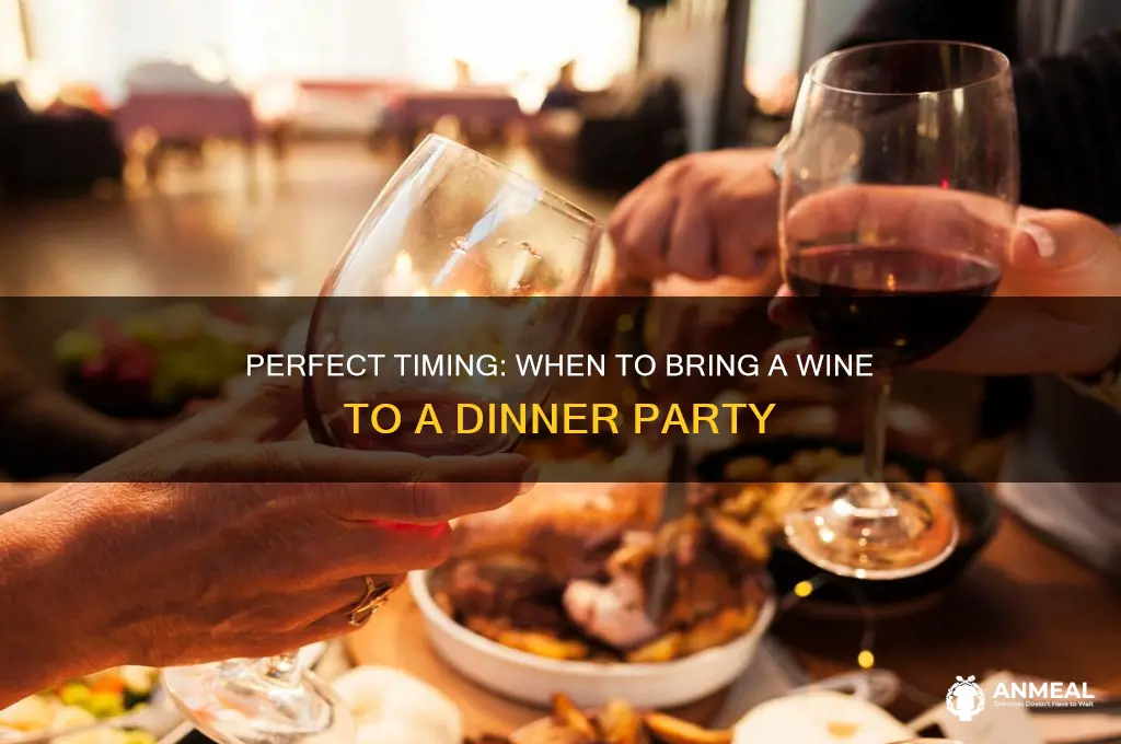 when to bring a wine to a dinner
