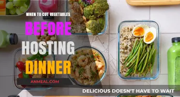 Perfect Timing: When to Prep Veggies for a Stress-Free Dinner Party