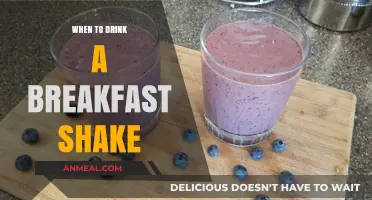 Best Time to Enjoy a Breakfast Shake for Optimal Energy
