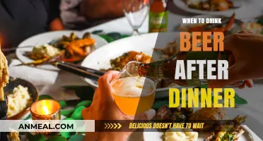 Perfect Timing: When to Enjoy a Beer After Your Dinner