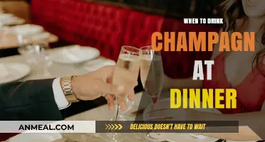 Perfect Timing: When to Enjoy Champagne During Your Dinner Experience