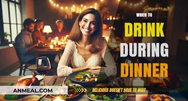 Perfect Timing: When to Sip Your Drink During Dinner for Optimal Enjoyment
