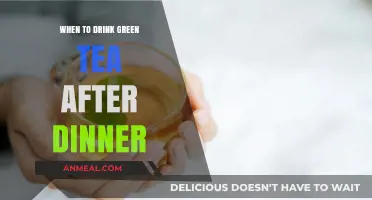 Optimal Timing: When to Drink Green Tea After Dinner for Best Results
