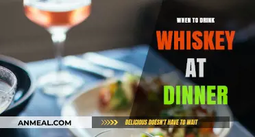 Whiskey Pairing Guide: Perfect Timing for Dinner Sips