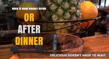 Whiskey Timing: Before or After Dinner for Optimal Enjoyment?