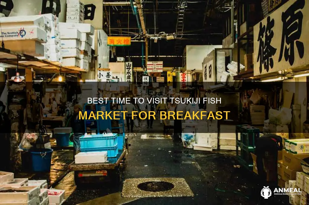 when to get to tsukiji fish market for breakfast