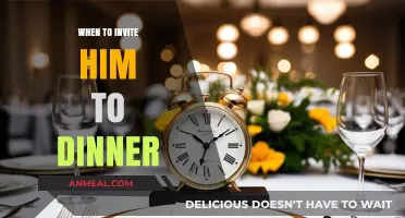 Perfect Timing: When to Invite Him to Dinner and Why It Matters