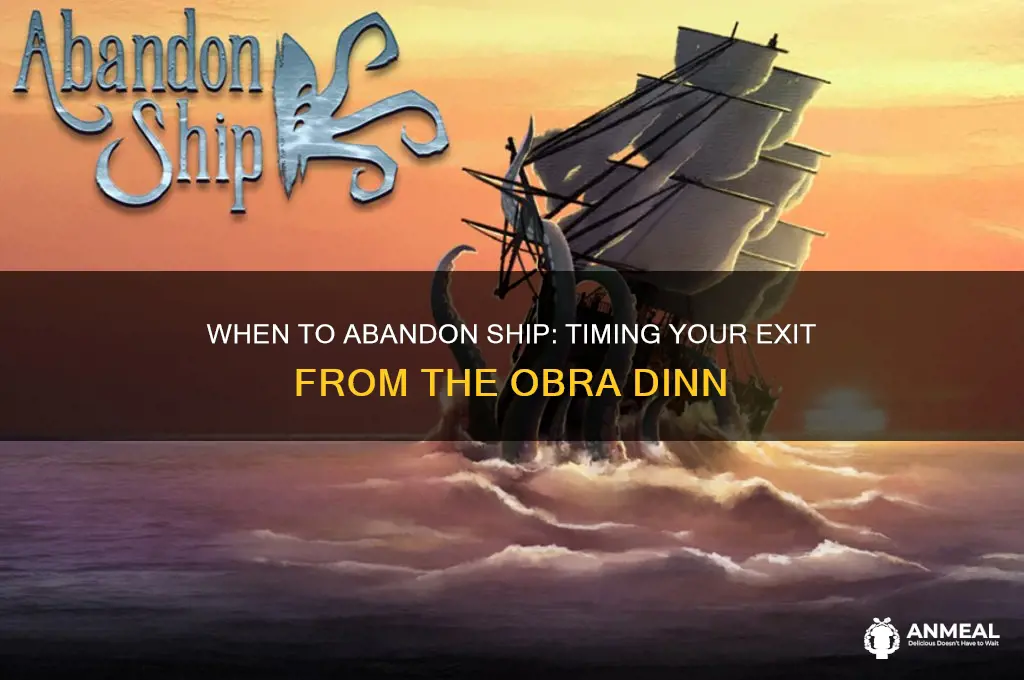 when to leave the obra dinn