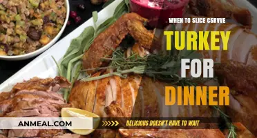 Perfect Timing: Slicing CSRVV Turkey for a Delicious Dinner