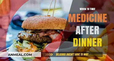 Optimal Timing: When to Take Medicine After Dinner for Best Results