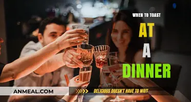 Perfect Timing: When to Raise Your Glass at a Dinner Toast