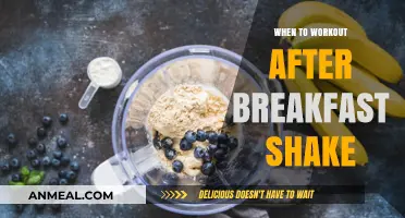 Post-Breakfast Shake Workout Timing: Optimize Energy and Performance