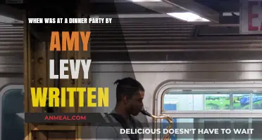 Amy Levy's 'At a Dinner Party': Unveiling the Poem's Creation Date