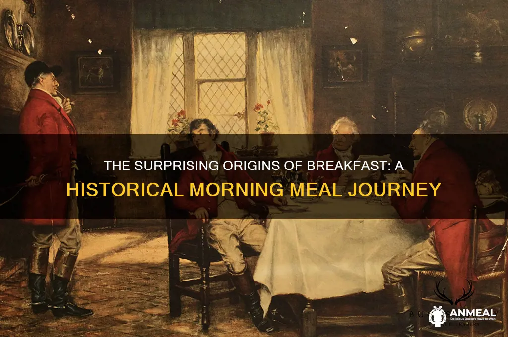 when was breakfast invented