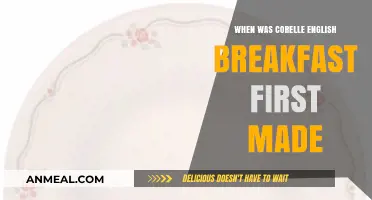 Corelle English Breakfast: Origins and First Production Date Revealed
