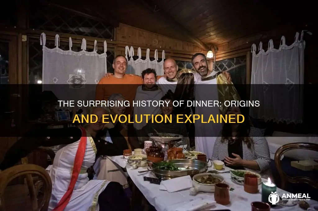 when was dinner created
