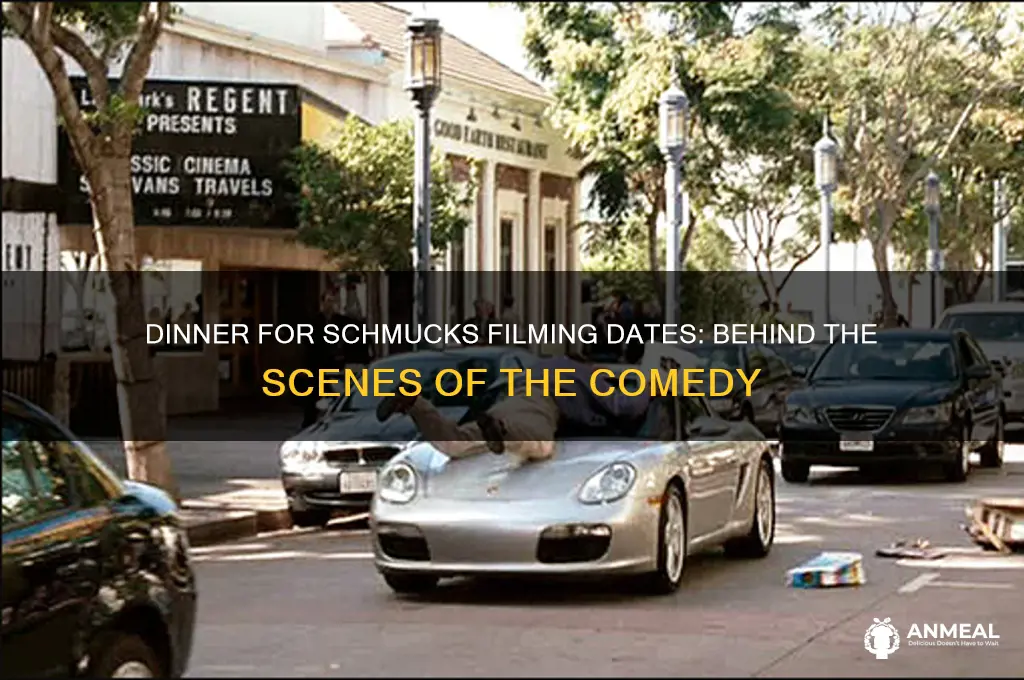 when was dinner for schmucks filmed