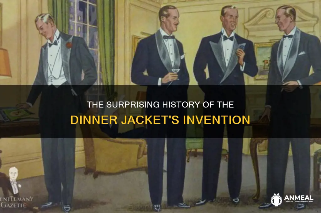 when was dinner jacket invented