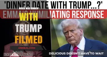 Dinner with Trump: Unveiling the Filming Date and Behind-the-Scenes Story