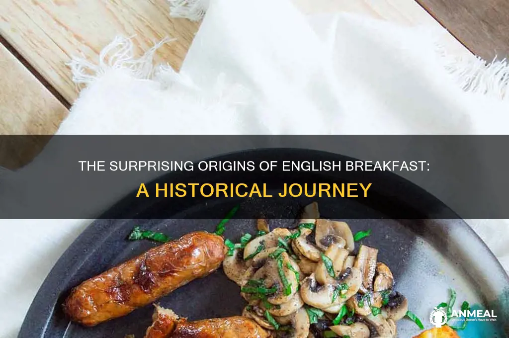 when was english breakfast invented