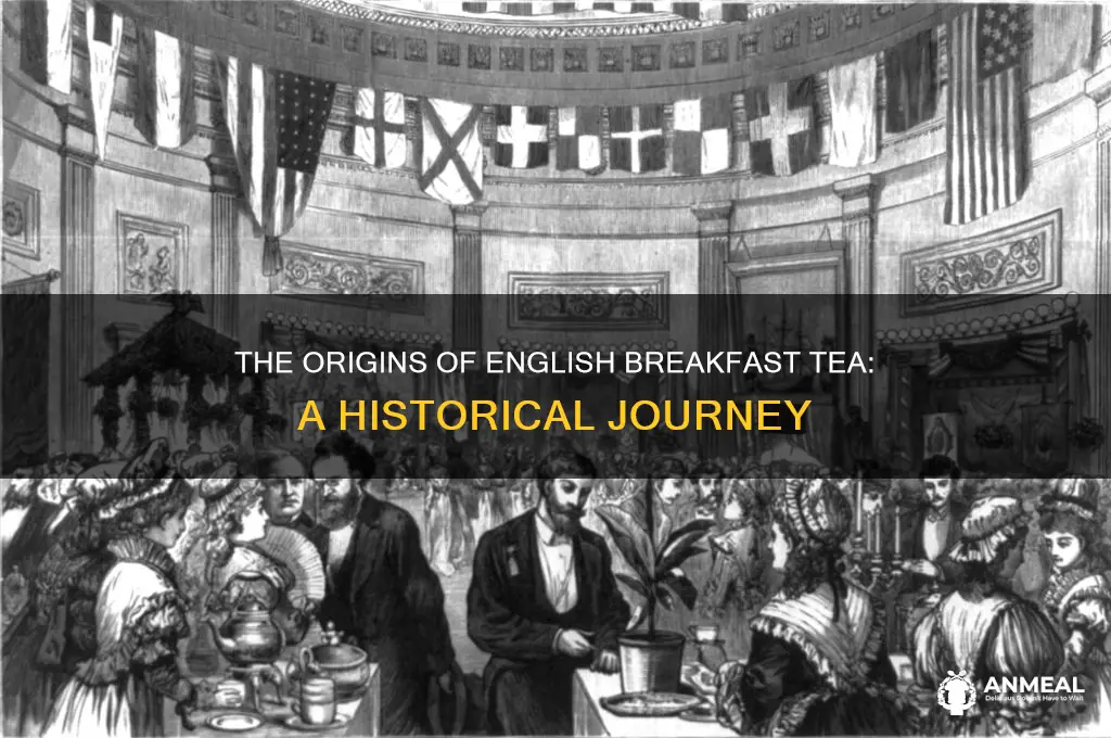 when was english breakfast tea made