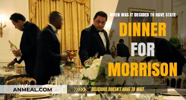 Morrison's State Dinner: The Decision and Its Historical Context