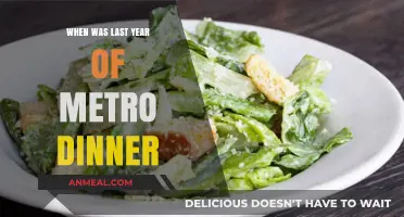 Metro Dinner's Final Year: A Nostalgic Look Back at Its End