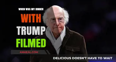 My Dinner with Trump: Filming Date and Behind-the-Scenes Insights
