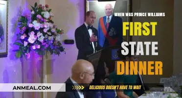 Prince William's First State Dinner: A Royal Milestone