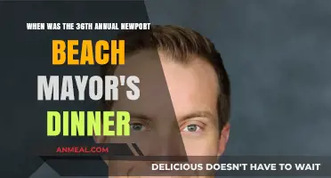 Newport Beach Mayor's Dinner: 36th Annual Event Date Revealed