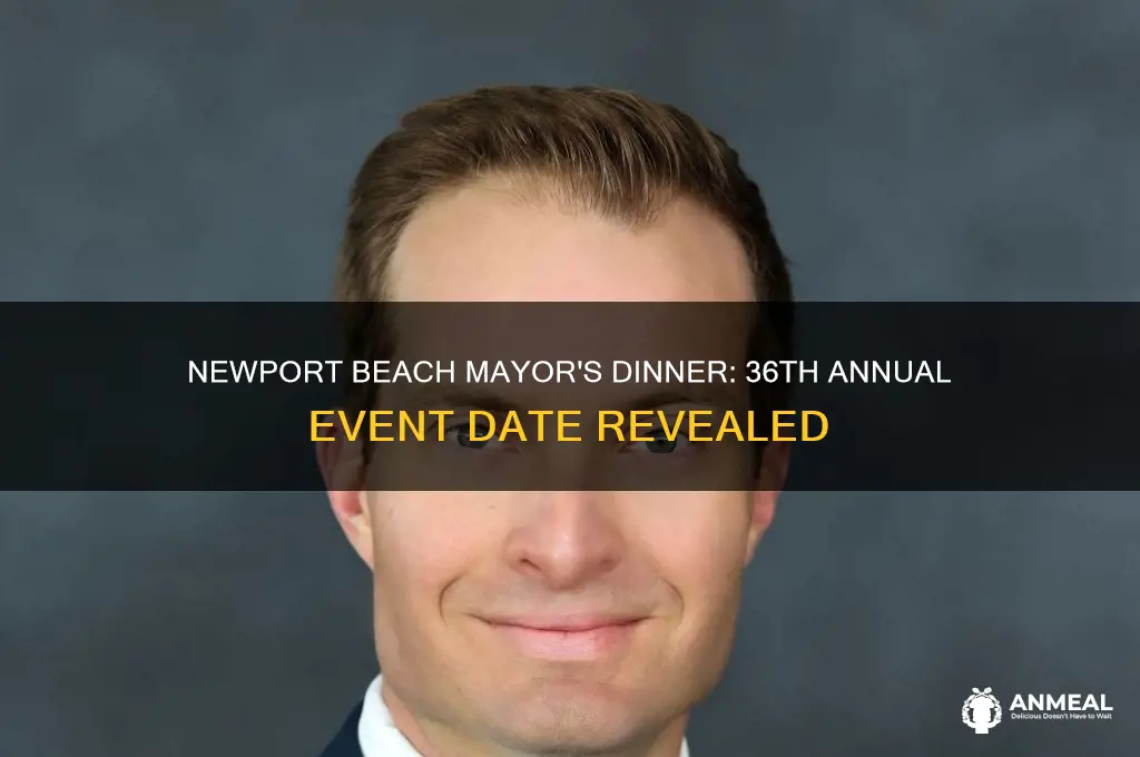 when was the 36th annual newport beach mayor