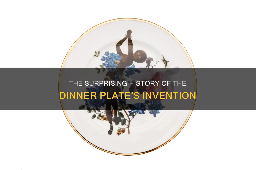 when was the dinner plate invented